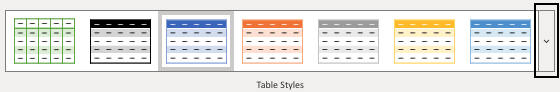 Excel表格样式